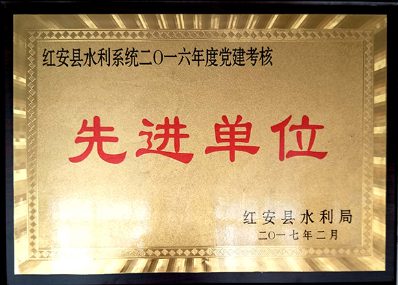 先進(jìn)單位獎牌